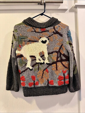 Leifsdottir “Habitat” knit cardigan—Archival Anthro—rare and adorable!